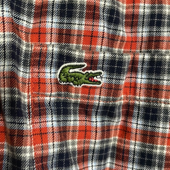 Lacoste button down.  Super soft cotton - Picture 2 of 4